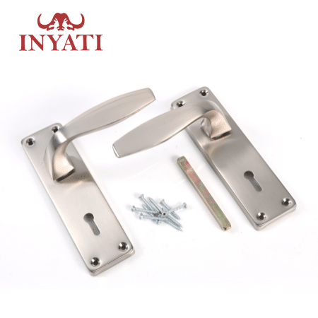 Handle Key Way Aluminium Finish Short Mild Steel Plate Inyayi Blister Packed - Image 2